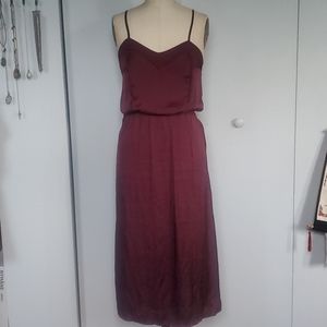 Satin-like Slip Dress